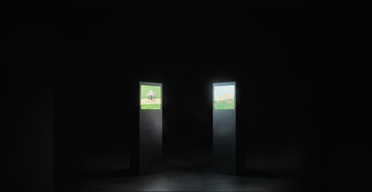 Jan Kyo Temporary Art Space Berlin Moabit Ausstellung Hollywood. Jan Kyo member of the Martin Honert Masterclass.