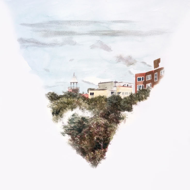 Jan Kyo | Landscapes: Empirical Studies &ndash; Moderne Landschaftsmalerei & Naturstudium. Abstrakte Kunst zwischen Berlin-Wedding & Natur. &Ouml;l, Acryl & Aquarell.