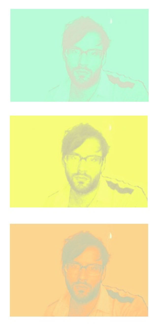 Identity Deconstruction: Portrait series of Jan Kyo by photographer Florian Breyer (2011). This pop-art influenced work visualizes the artist's evolution from Jan Kilian B&ouml;ttcher / Boettcher to Jan Kyo and the transition into digital media."
