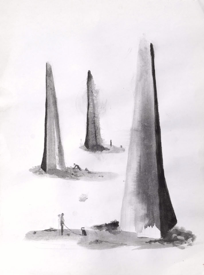 Exploring the intersection of human presence and abstract architecture. "Lost 2" by Jan Kyo is part of the Social Scripts series, capturing the tension in modern social spaces.