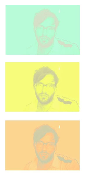 Identity Deconstruction: Portrait series of Jan Kyo by photographer Florian Breyer (2011). This pop-art influenced work visualizes the artist's evolution from Jan Kilian B&ouml;ttcher / Boettcher to Jan Kyo and the transition into digital media."